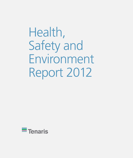 Thumbnail Tenaris Sustainability Report 2012
