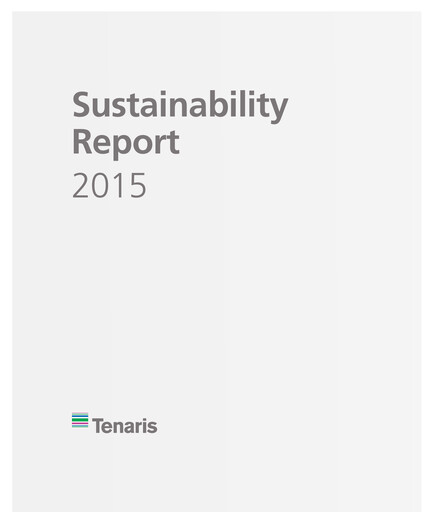 Thumbnail Tenaris Sustainability Report 2015