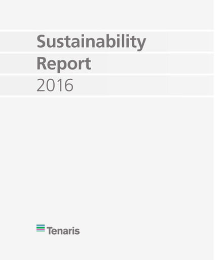 Thumbnail Tenaris Sustainability Report 2016