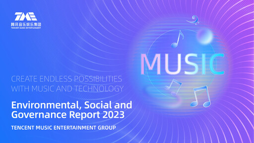 Thumbnail Tencent Music Entertainment ESG Report 2023
