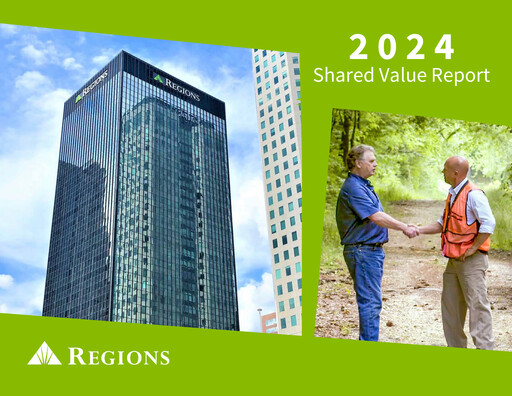 Thumbnail Regions Financial
 Sustainability Report 2024