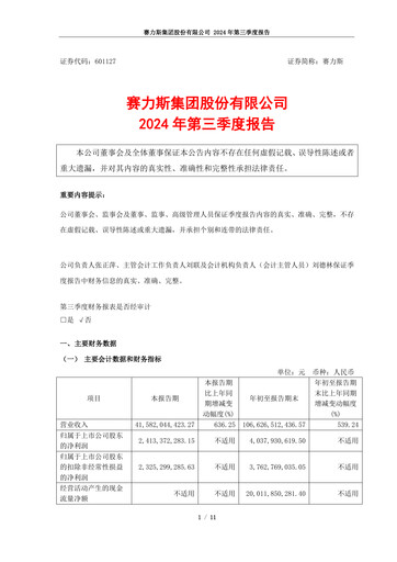 Thumbnail Seres Group  Quarterly Report 2024-q3