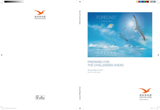Miniature Shui On Land Rapport annuel 2018