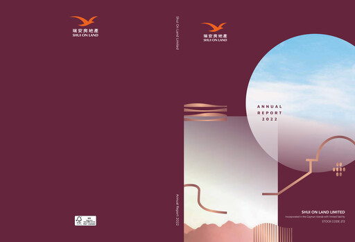 Miniature Shui On Land Rapport annuel 2022