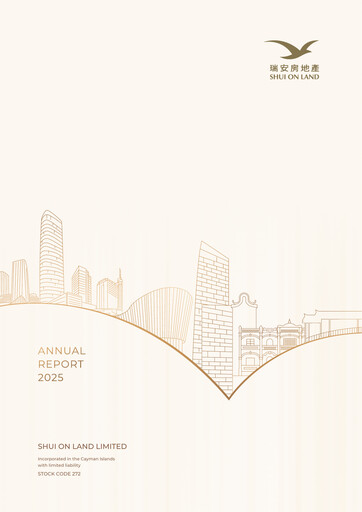 Miniature Shui On Land Rapport annuel 2025