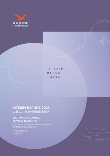 Miniature Shui On Land Rapport semestriel 2023-h1