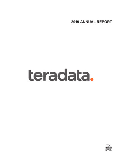 Miniature Teradata Rapport annuel 2019