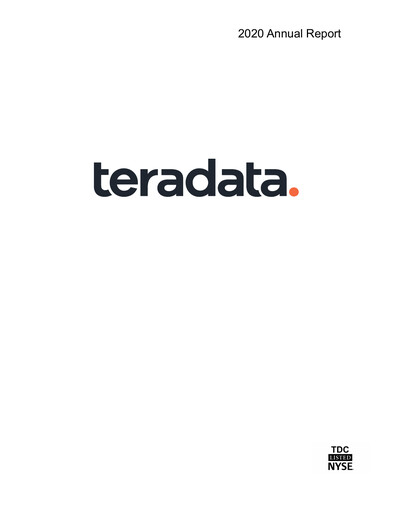 Miniature Teradata Rapport annuel 2020