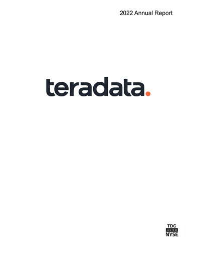 Miniature Teradata Rapport annuel 2022