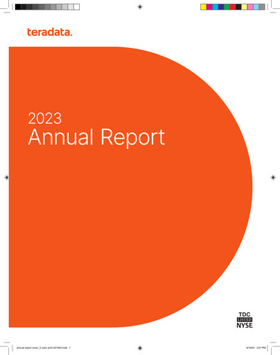 Miniature Teradata Rapport annuel 2023