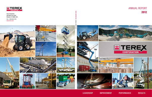 Miniature Terex
 Rapport annuel 2012
