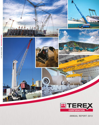 Miniature Terex
 Rapport annuel 2013