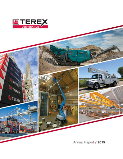 Miniature Terex
 Rapport annuel 2015