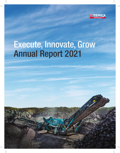 Miniature Terex
 Rapport annuel 2021