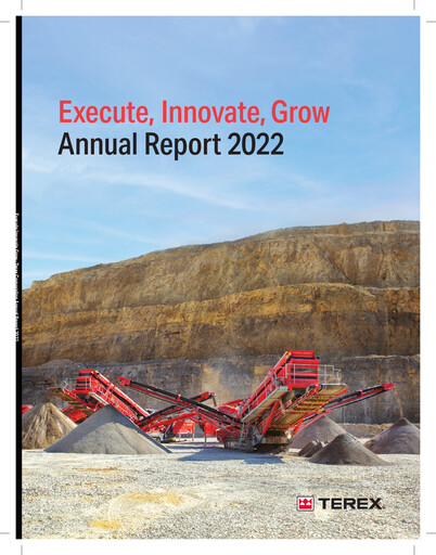 Miniature Terex
 Rapport annuel 2022