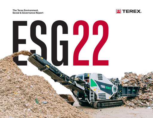 Miniature Terex
 Rapport ESG 2022