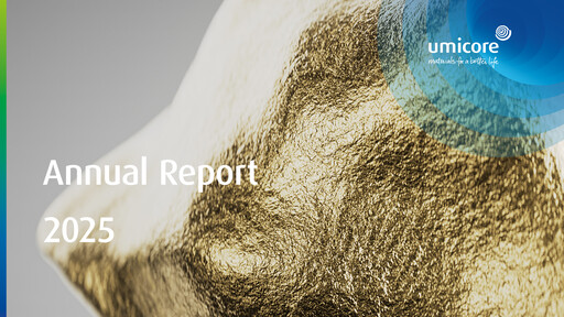 Thumbnail Umicore Annual Report 2025