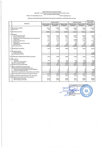 Vorschaubild Honda Siel Power Products Quartalsbericht 2023-q2