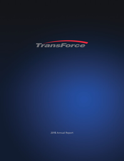 Miniature TFI International Rapport annuel 2015