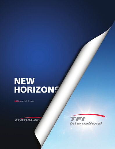 Miniature TFI International Rapport annuel 2016