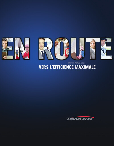 Miniature TFI International Rapport annuel 2012