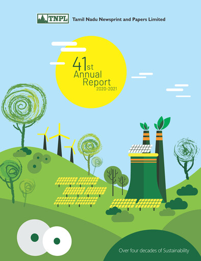 Thumbnail Tamil Nadu Newsprint and Papers Limited
 Annual Report 2020-2021