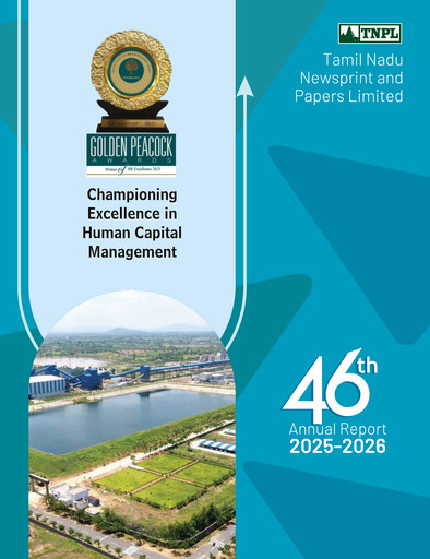 Thumbnail Tamil Nadu Newsprint and Papers Limited
 Annual Report 2025-2026