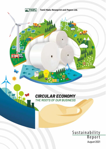 Thumbnail Tamil Nadu Newsprint and Papers Limited
 Sustainability Report 2020-2021