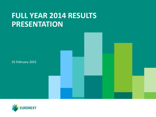Miniature Euronext Bilan financier 2014