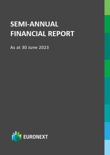 Thumbnail Euronext Half-year Report 2023-h1
