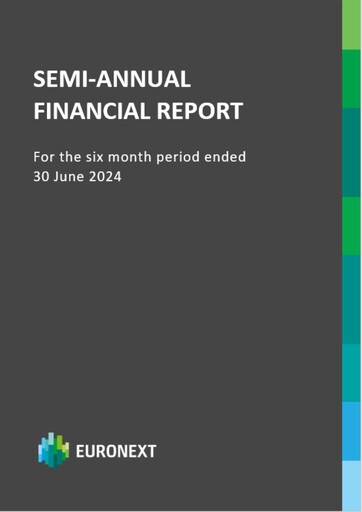 Thumbnail Euronext Half-year Report 2024-h1