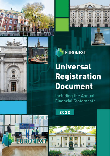 Thumbnail Euronext Universal Registration Document 2022
