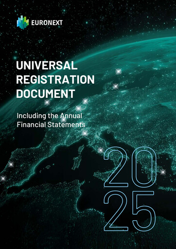 Thumbnail Euronext Universal Registration Document 2025