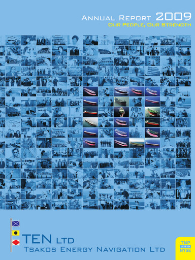 Thumbnail Tsakos Energy Navigation Annual Report 2009