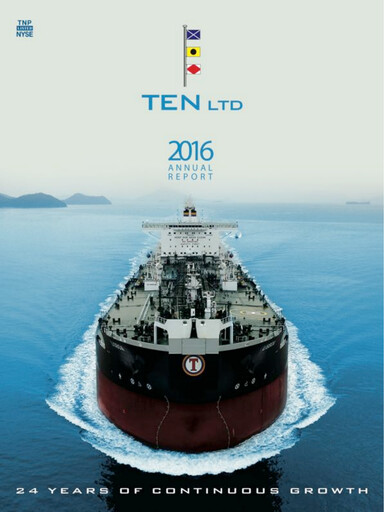 Thumbnail Tsakos Energy Navigation Annual Report 2016
