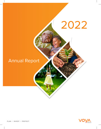 Thumbnail Voya Financial
 Annual Report 2022