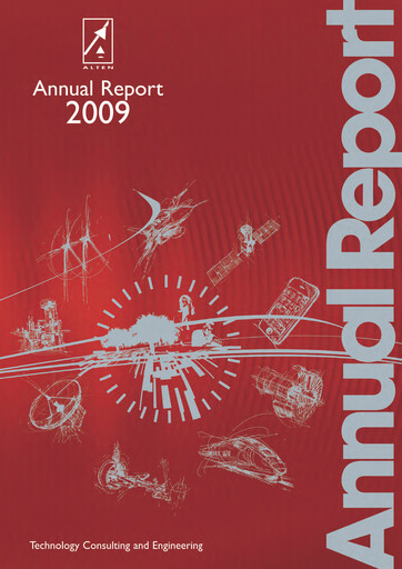 Miniature ALTEN Rapport annuel 2009