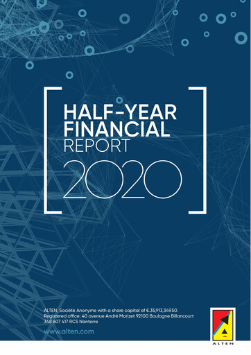 Thumbnail ALTEN Half-year Report 2020-h1