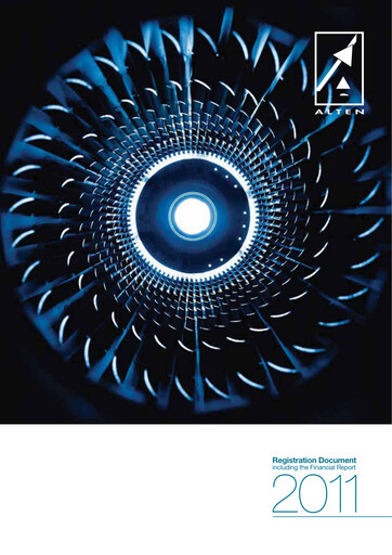 Vorschaubild ALTEN Universelles Registrierungsdokument 2011