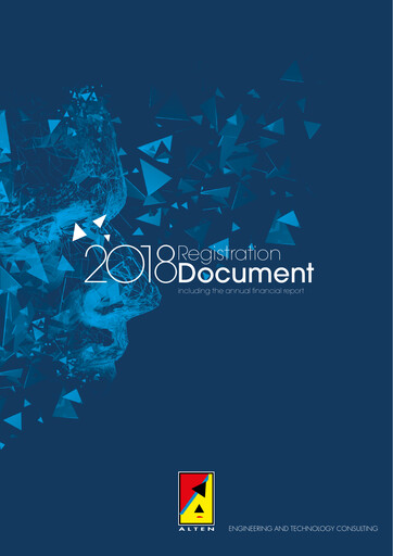 Vorschaubild ALTEN Universelles Registrierungsdokument 2018