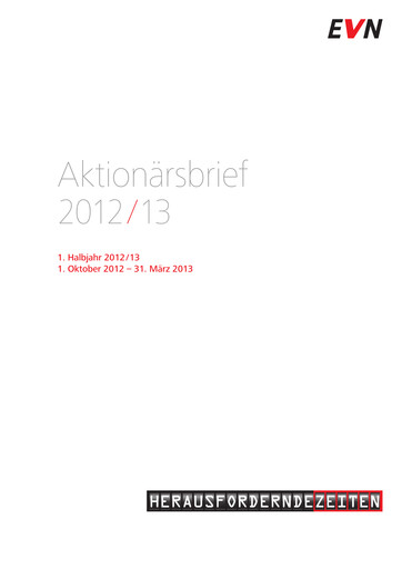 Thumbnail EVN Group
 Half-year Report 2013-h1