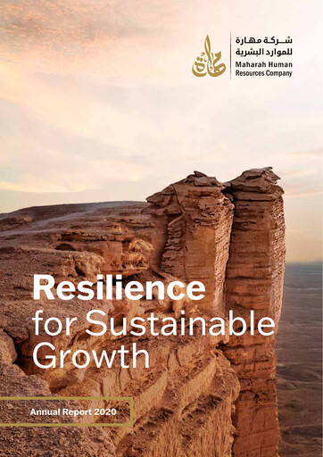Vorschaubild Maharah for Human Resources Company Jahresbericht 2020