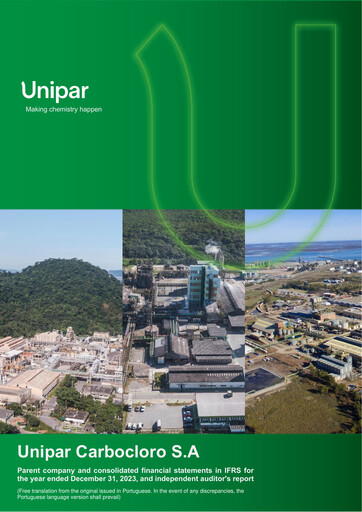 Thumbnail Unipar Carbocloro Financial Statement 2023