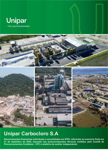 Miniature Unipar Carbocloro Bilan financier 2025