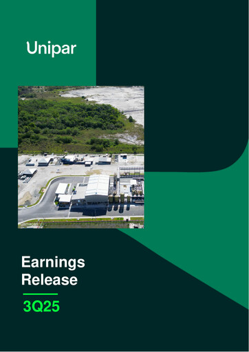 Thumbnail Unipar Carbocloro Quarterly Report 2025-q3