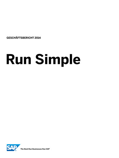 Thumbnail SAP Annual Report 2014