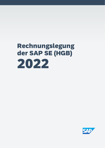 Thumbnail SAP Financial Statement 2022
