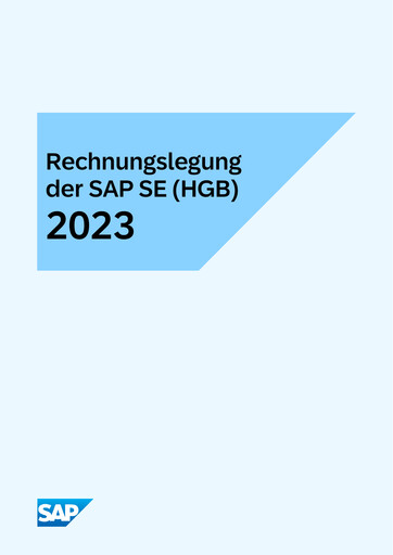 Thumbnail SAP Financial Statement 2023