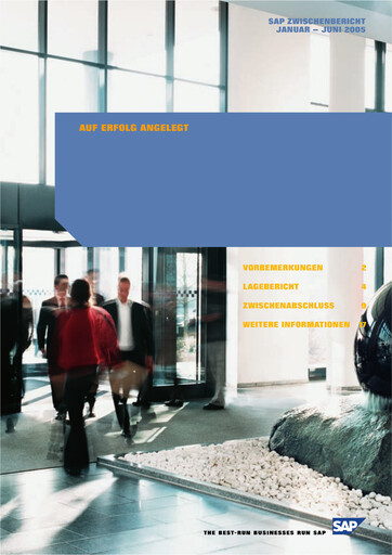 Thumbnail SAP Half-year Report 2005-h1