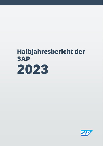 Thumbnail SAP Half-year Report 2023-h1